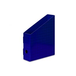 Pojemnik na dokumenty pionowy A4 niebieski tektura VauPe (402/03)