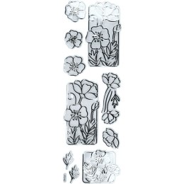 Naklejka (nalepka) Craft-Fun Series kwiaty Titanum (PFH06)
