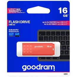 Goodram pamięć USB UME3 | USB 3.0 16GB | orange