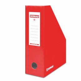 Pojemnik na dokumenty pionowy A4 czerwony karton Donau (7648101-04FSC)