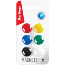 Magnes mix śr. 20mm Berlingo (135181) 6 sztuk